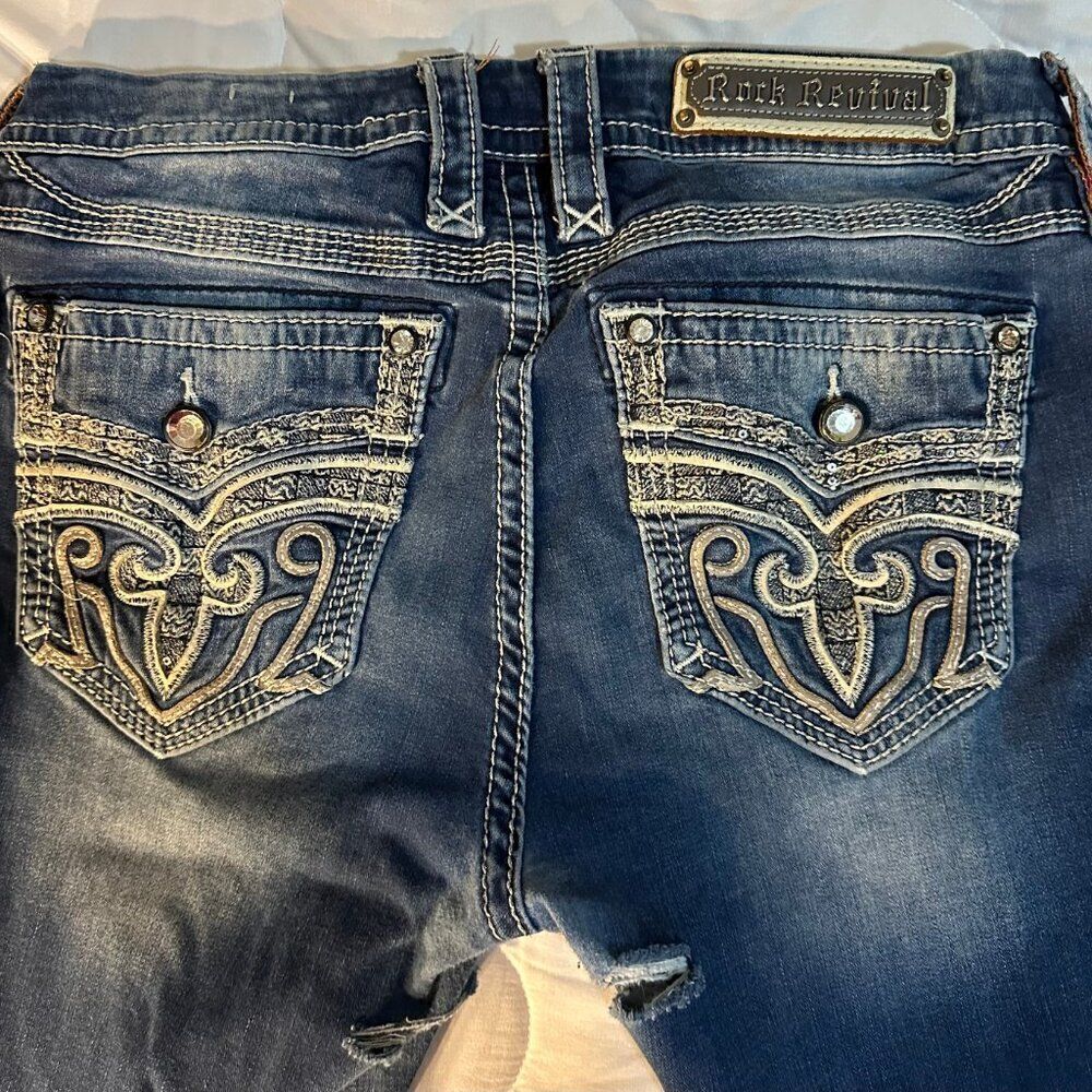 Rock Revival Jeans Size 31 Inseam 30 inches Tali Mid-Rise Bootcut